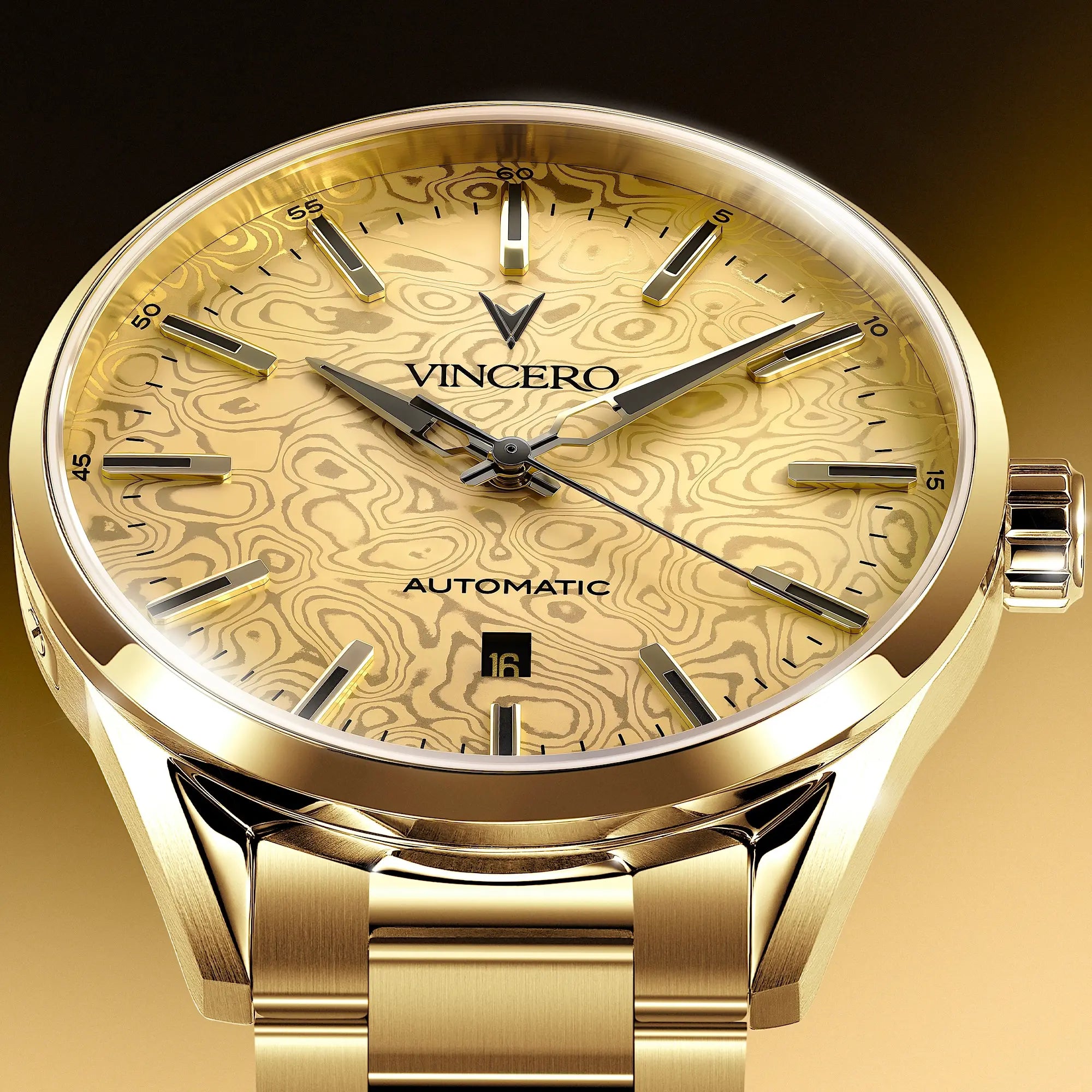 Day One: Damascus Edition - Gold | Vincero Collective