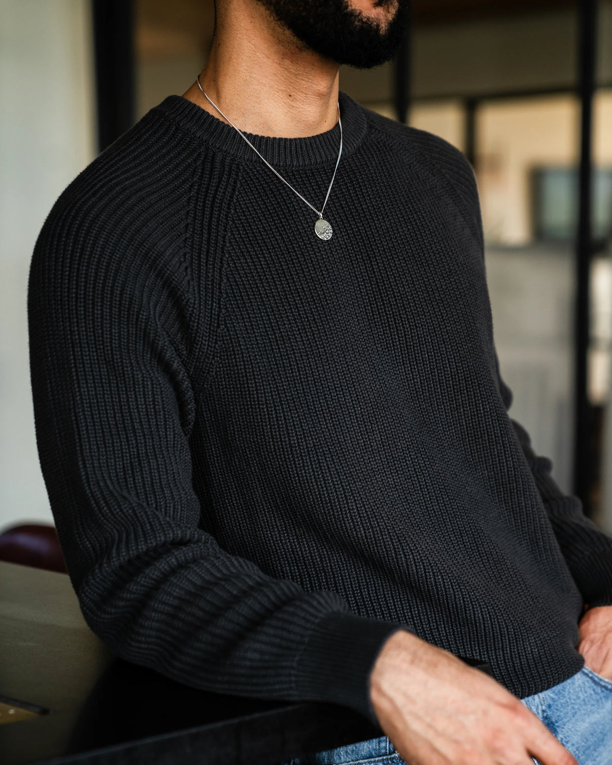 Day One Necklace For Men on Neck