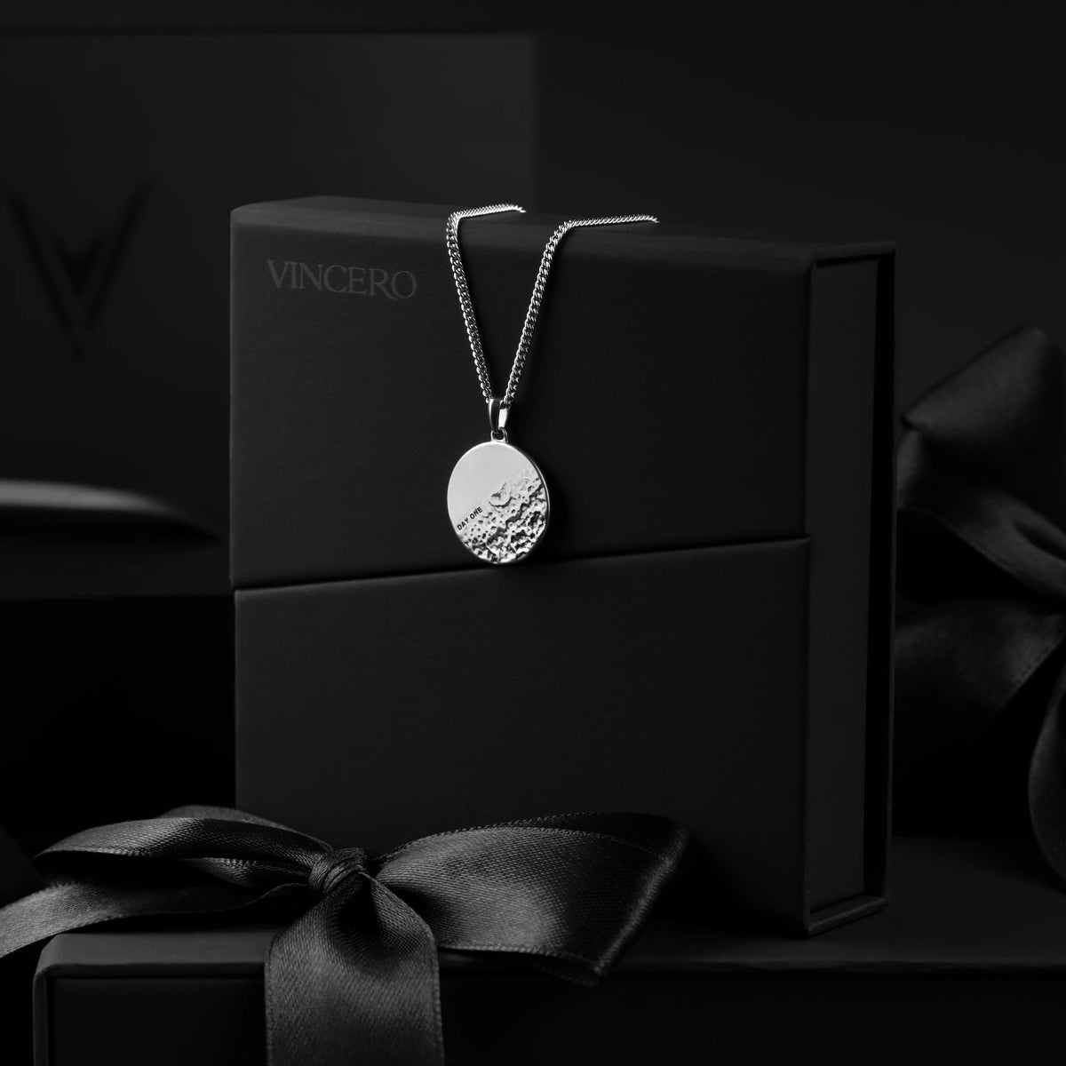 Day One Necklace For Men on Neck