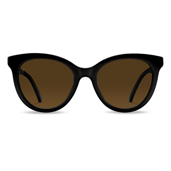 Women's Sunglasses - The Demi - Jet Black | Vincero Sunglasses