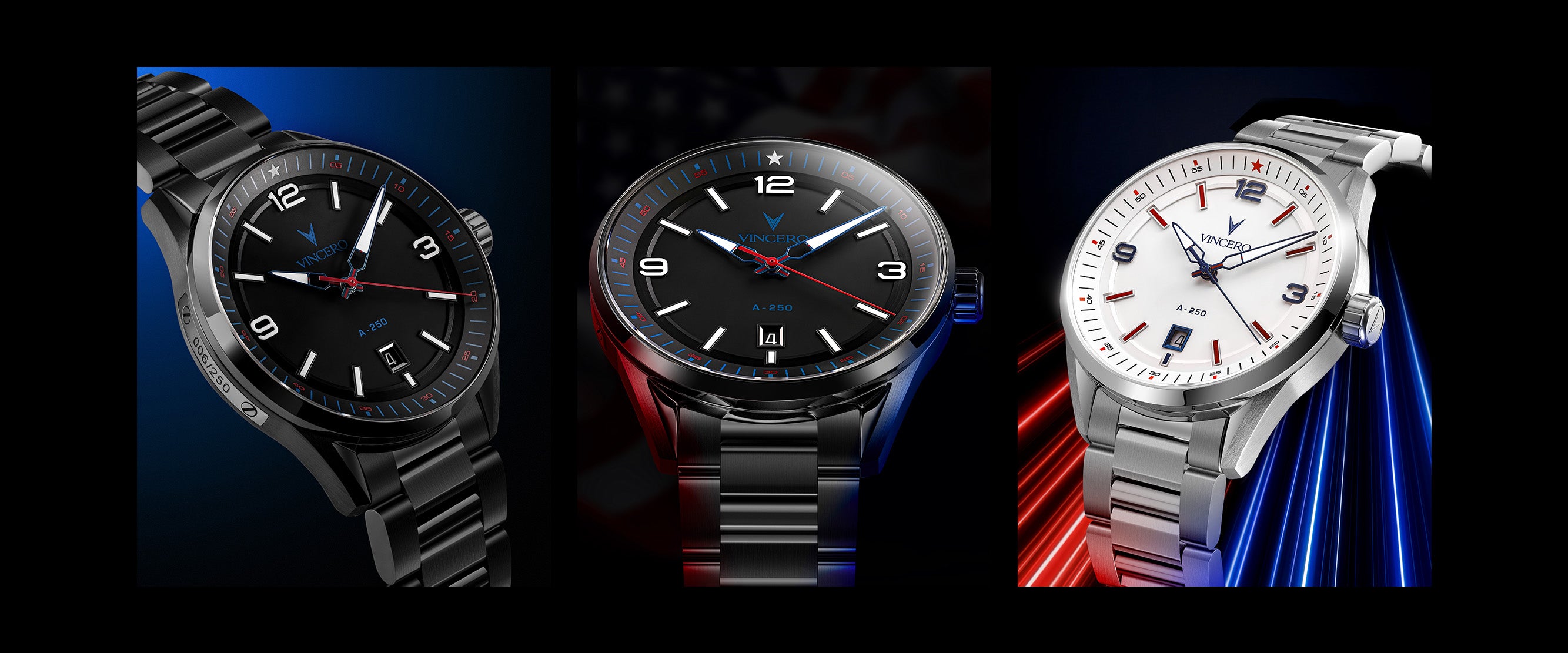 America 250 men's limited edition watch capsule 