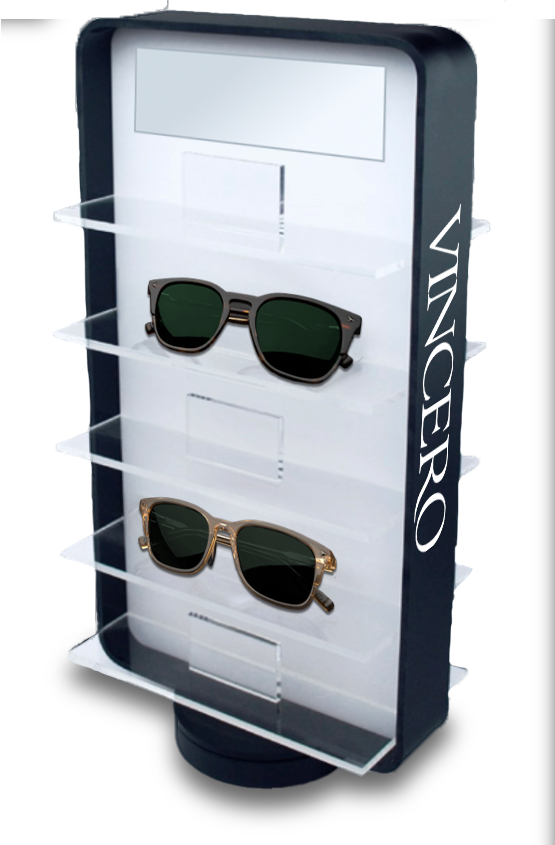 Vertical Rotating Eyewear Display 2.0