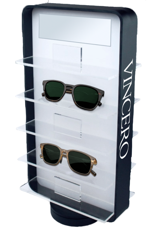 Vertical Rotating Eyewear Display 2.0