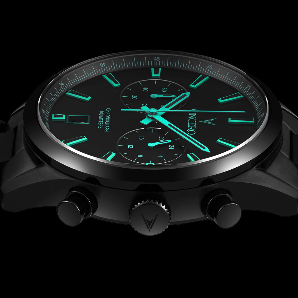 Men’s Chronograph - Emerald Abyss | Vincero Watches & Vincero Collective