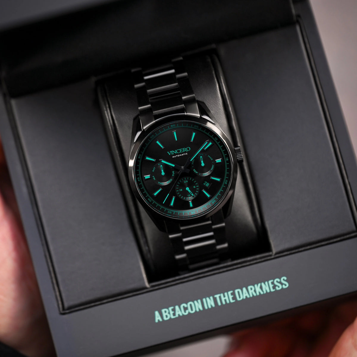 The Reserve Automatic - Emerald Abyss | Vincero Collective The Reserve Automatic - Emerald Abyss | Vincero Collective