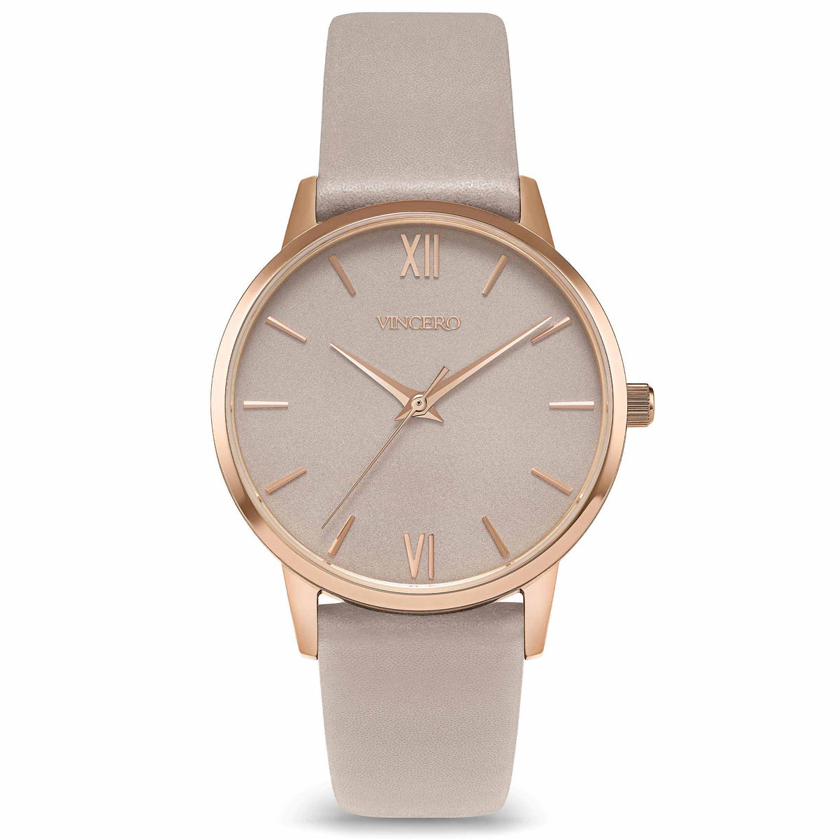 Women's Dress Watch - Petite Rose Gold/Taupe 33mm | Vincero Watches | Vincero Collective Women's Dress Watch - Petite Rose Gold/Taupe 33mm | Vincero Watches | Vincero Collective