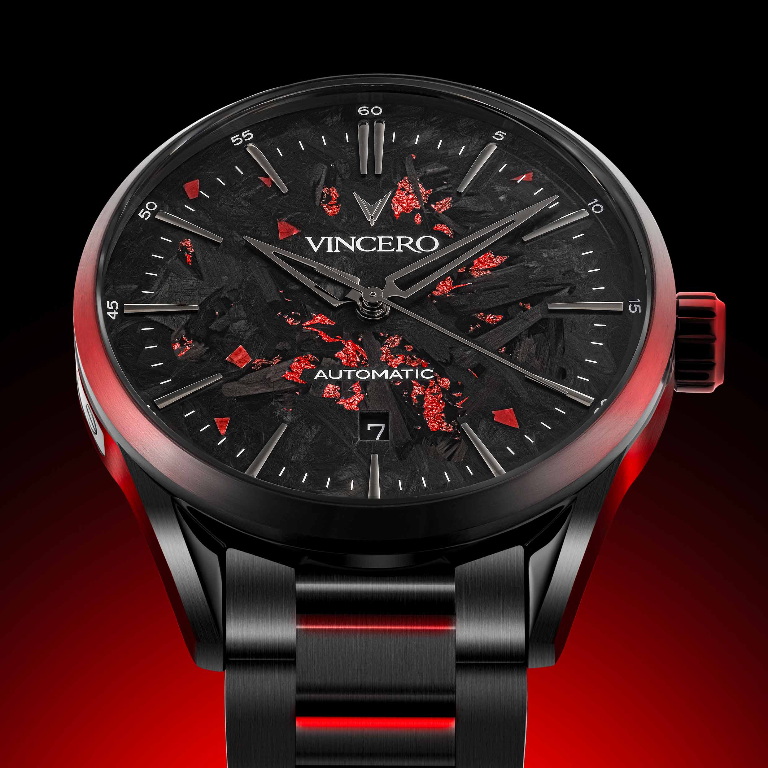 Icon Forged Carbon - Red Ember | Vincero Collective