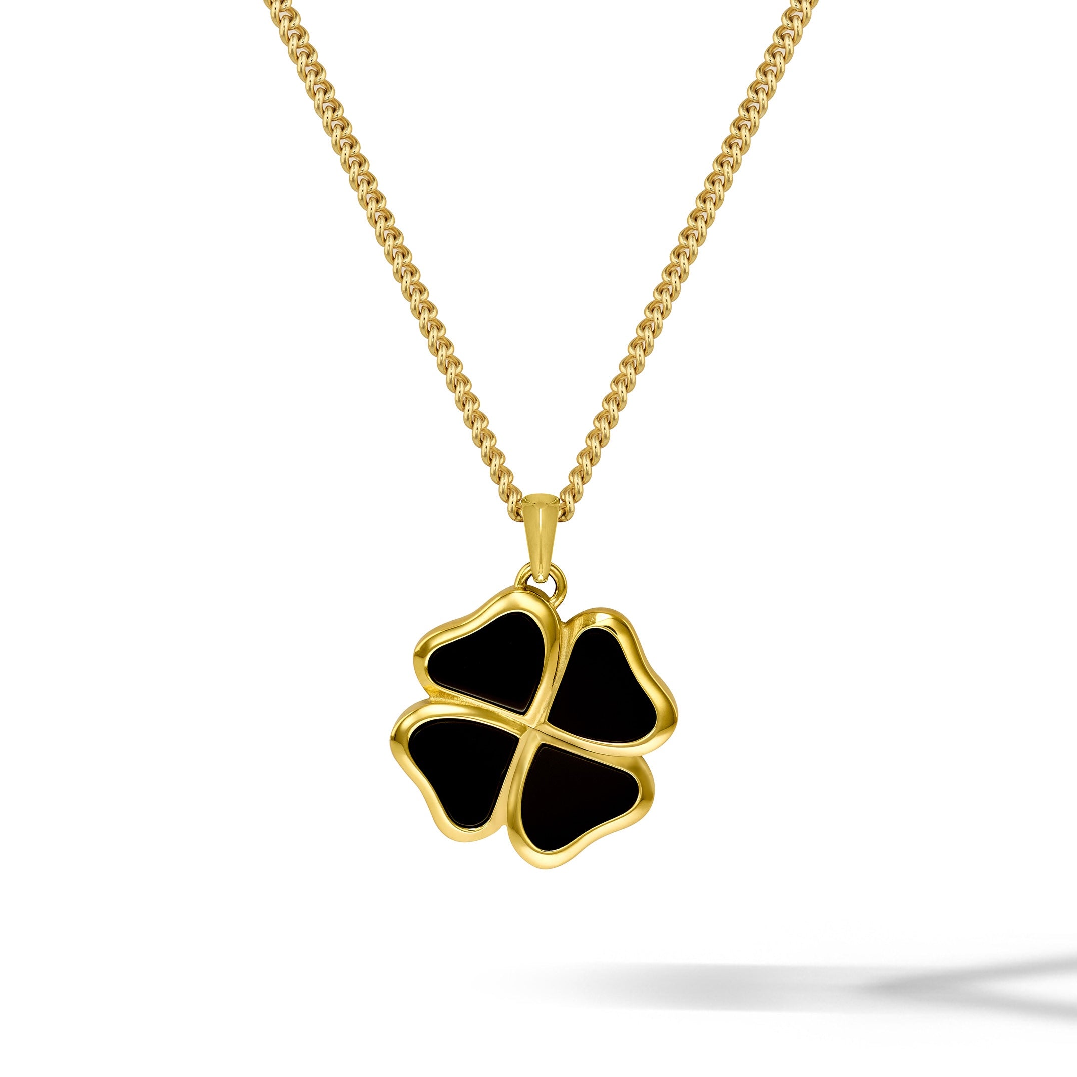 Men's Clover Pendant - 14K Gold | Vincero | Vincero Collective
