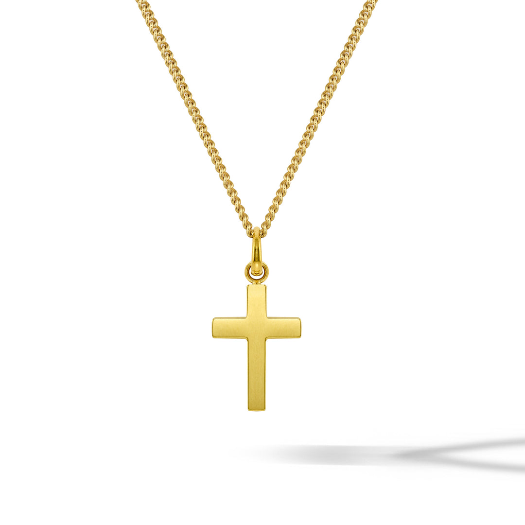 Petite Cross - 14K Gold