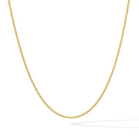 Gold Micro Cuban Chain For Men