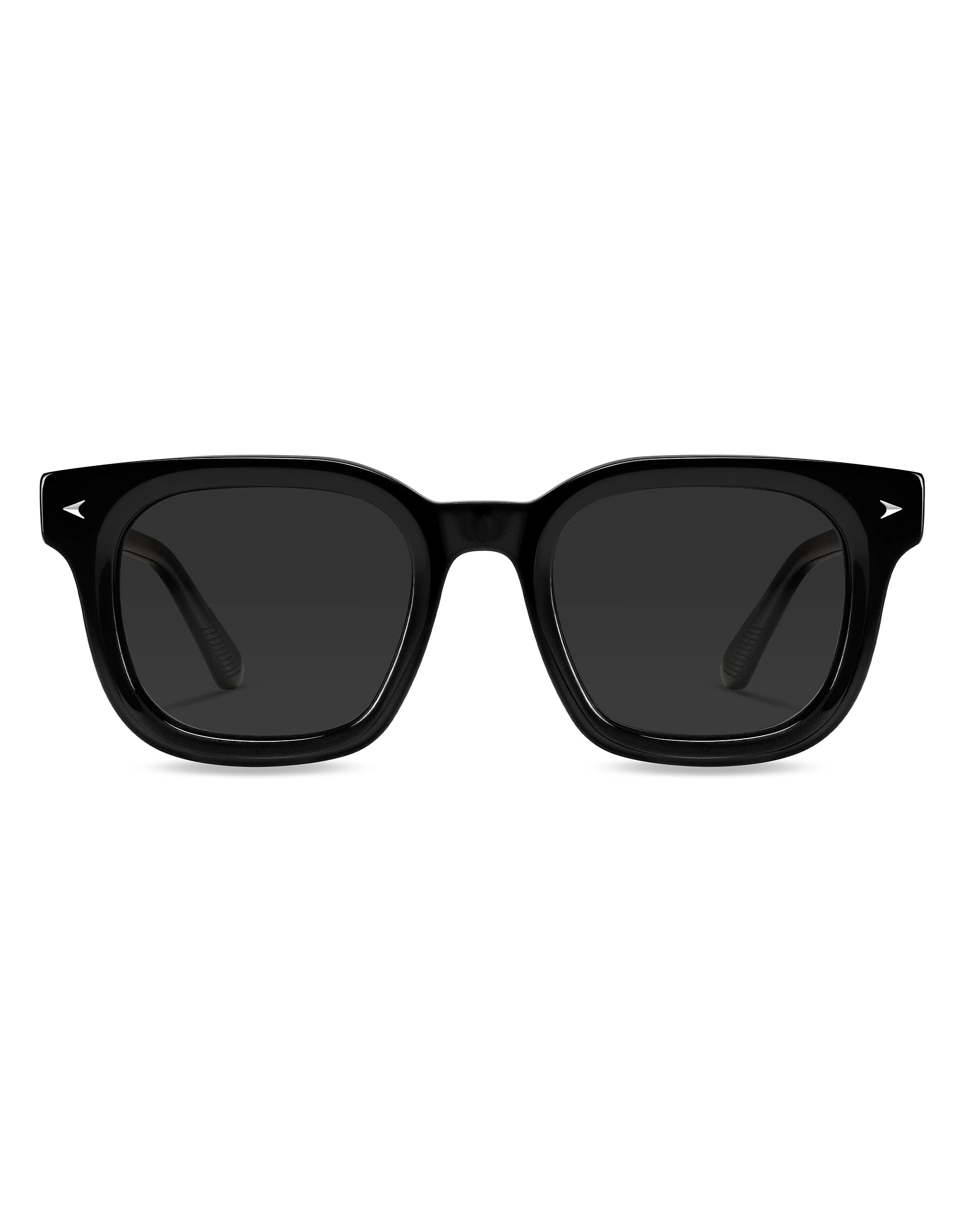 Shop Hudson Black Mens Polarized Sunglasses for Men