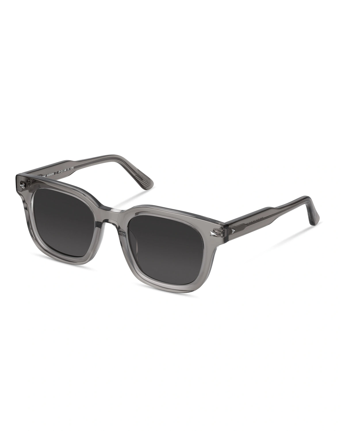 Acetate sunglasses square on white