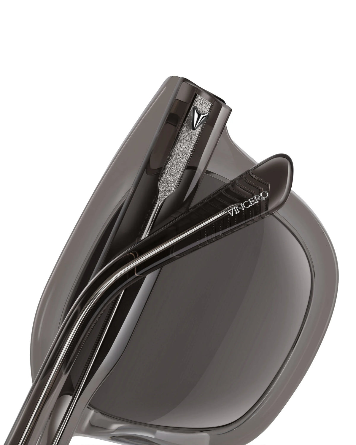 Acetate sunglasses square on white