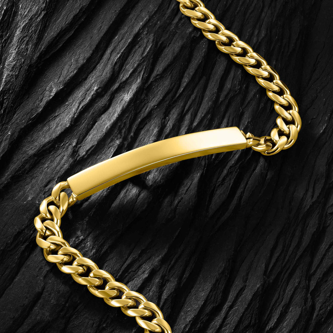 ID Bracelet, 5MM - 14K Goldhover image