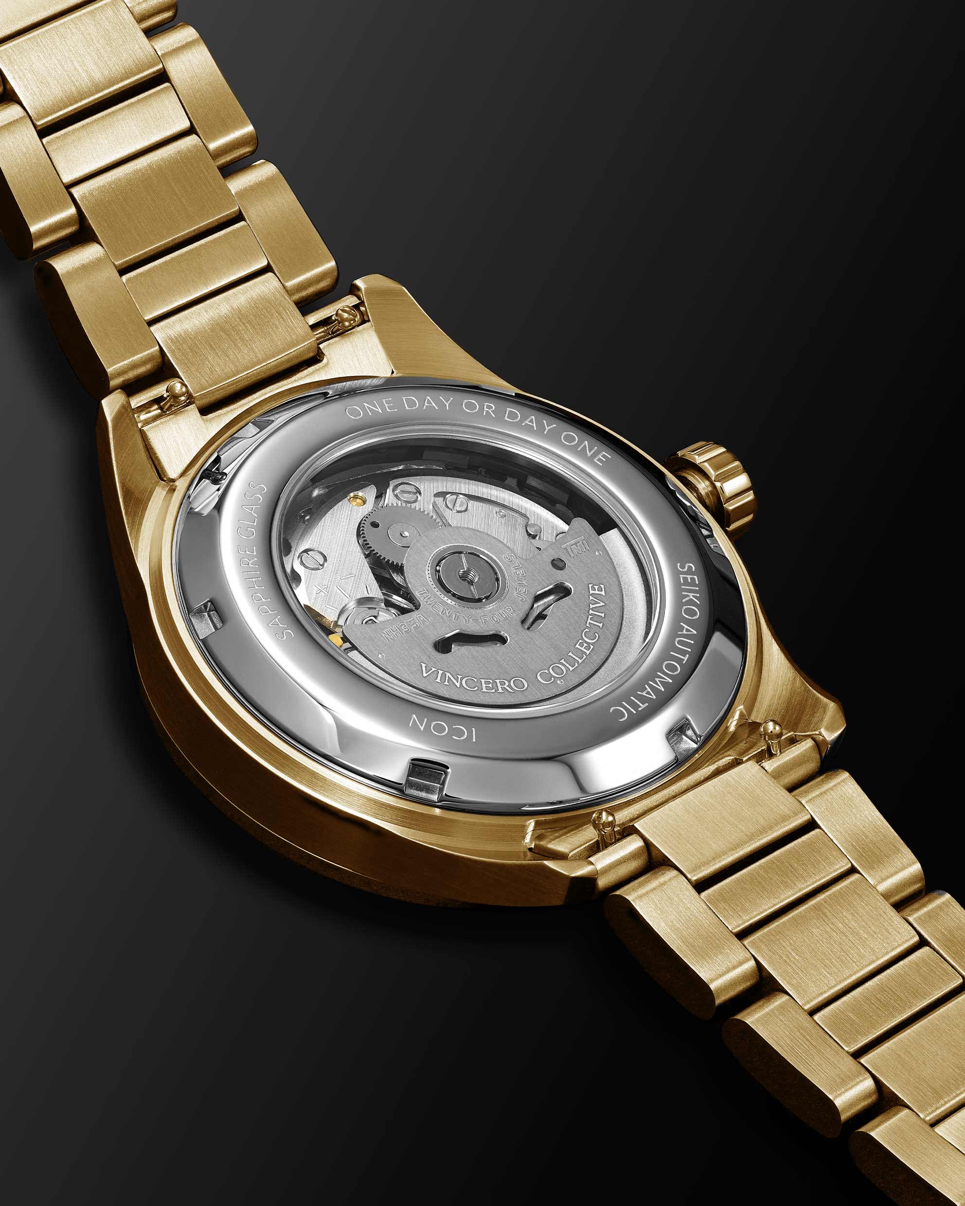 Icon Automatic All Gold Vincero Collective