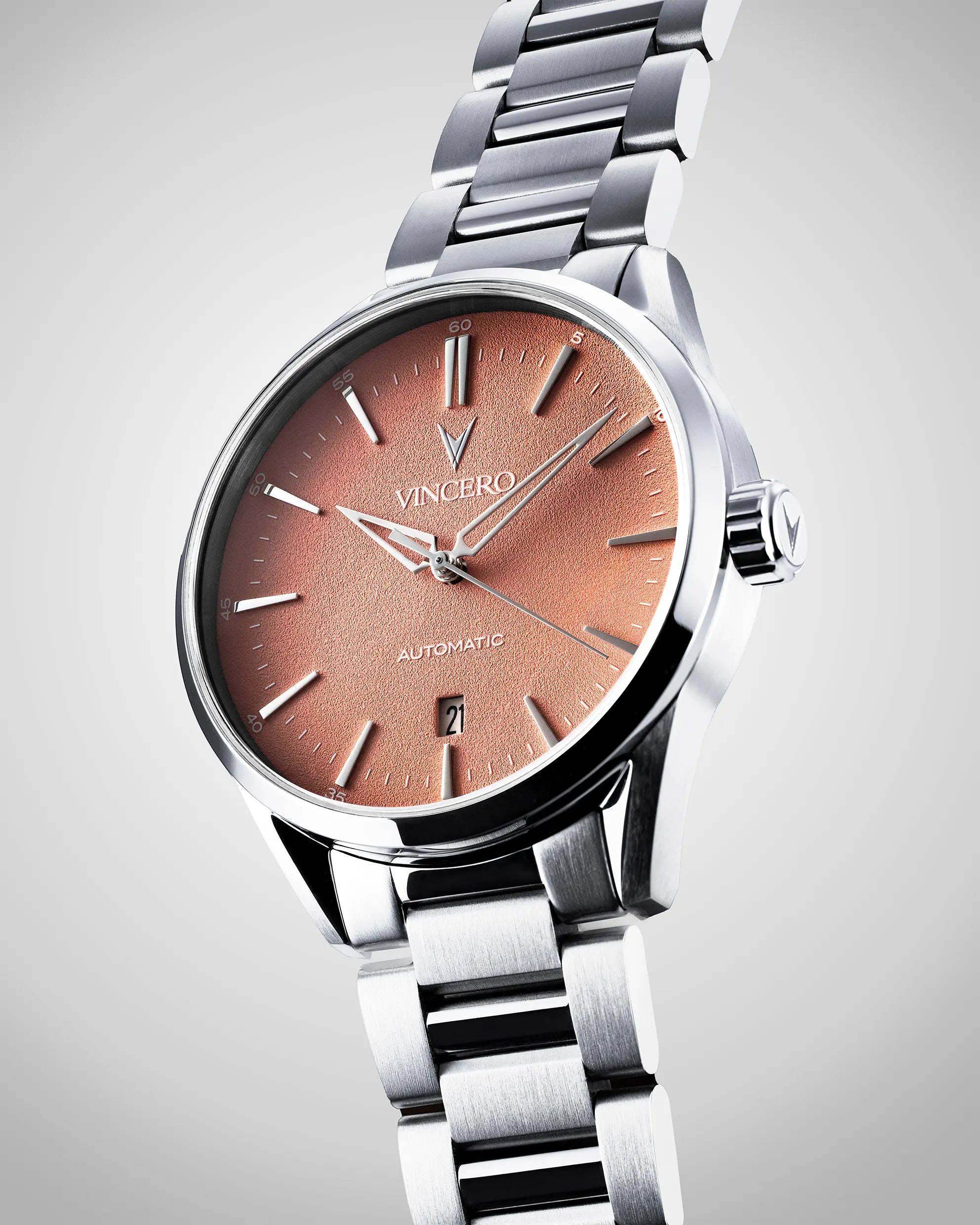Icon Automatic - Coral Edition | Vincero Collective