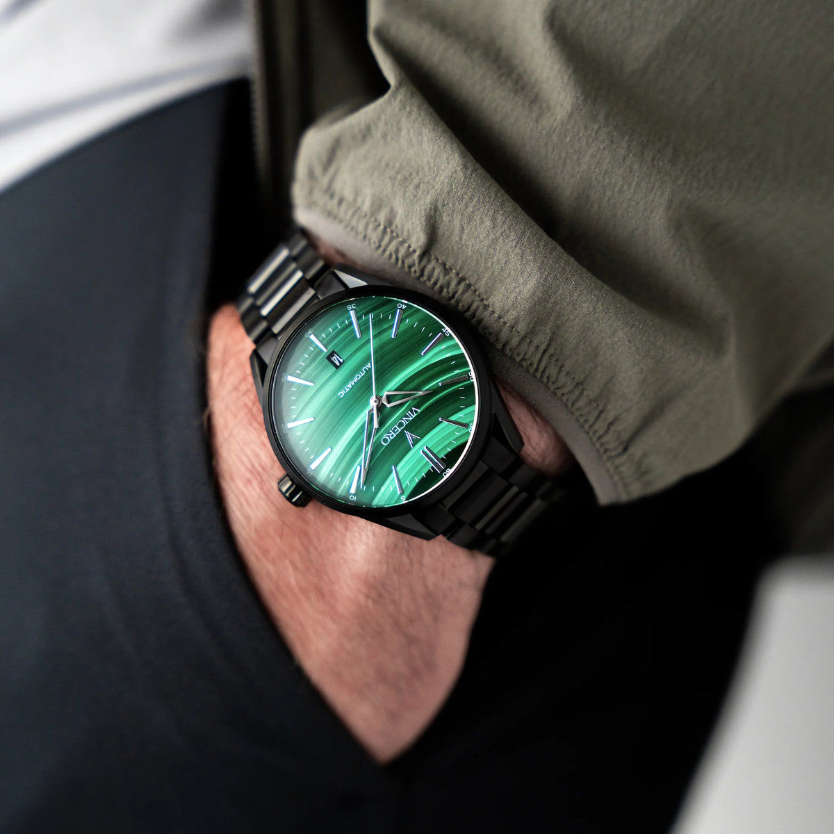 Icon Automatic - Black Malachite