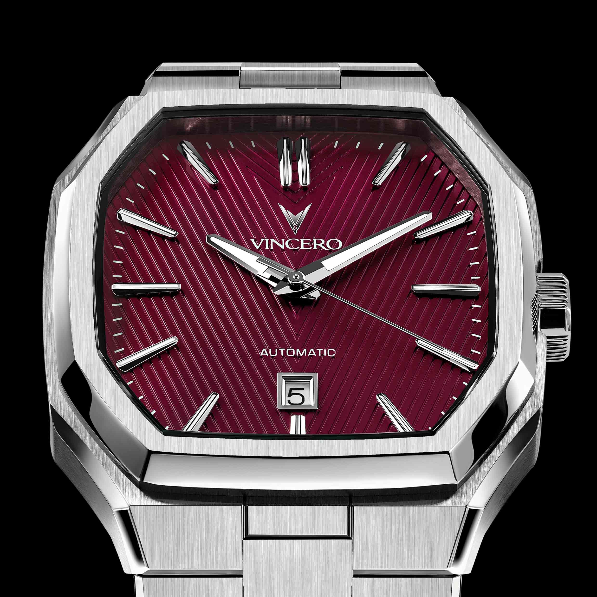The Inception Automatic - Red Shift | Vincero Collective