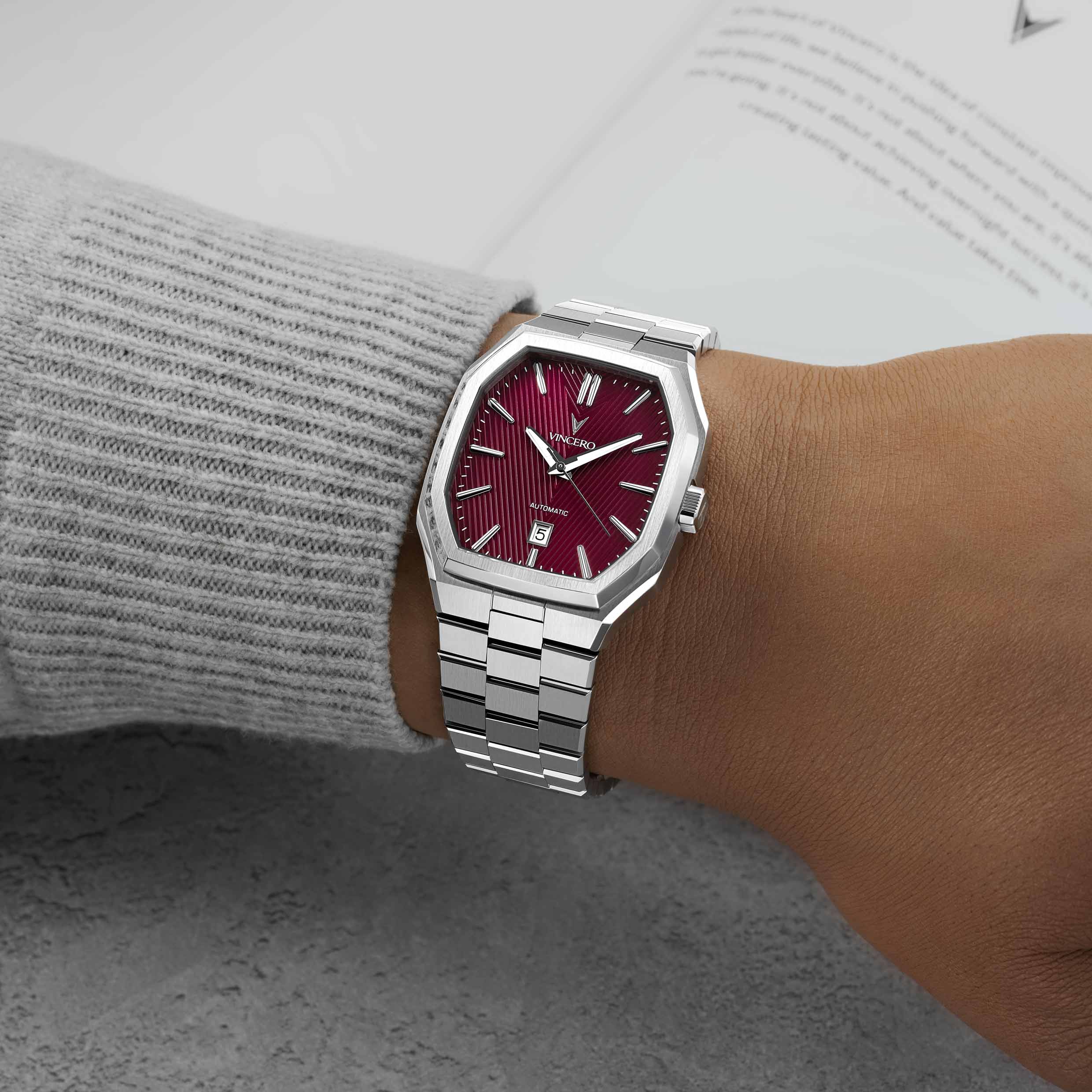 The Inception Automatic - Red Shift | Vincero Collective