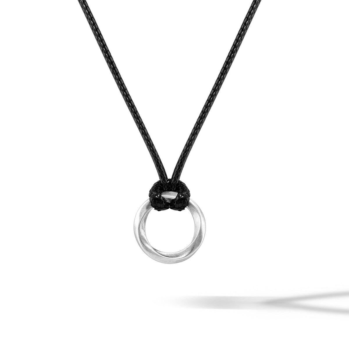 Silver Kairos Infinity Pendant For Men