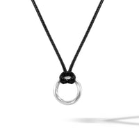 Silver Kairos Infinity Pendant For Men