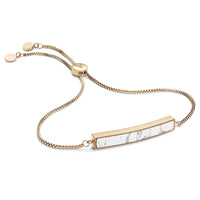 Marble Bar Bracelet - Gold