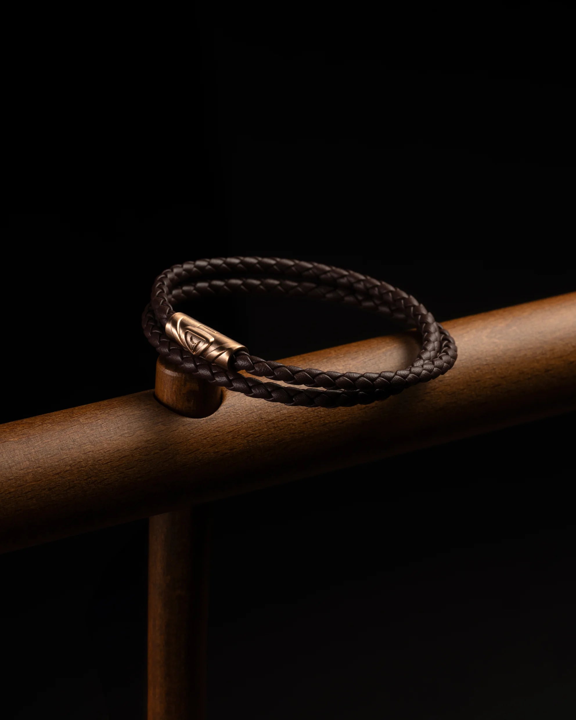 The Delta Double Bracelet - Mocha/Rose Gold | Vincero | Vincero
