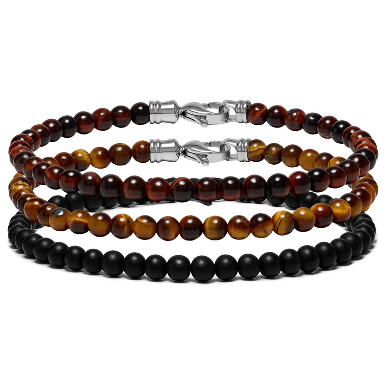 Spiritual Bead Set 4mm - Triple Stack