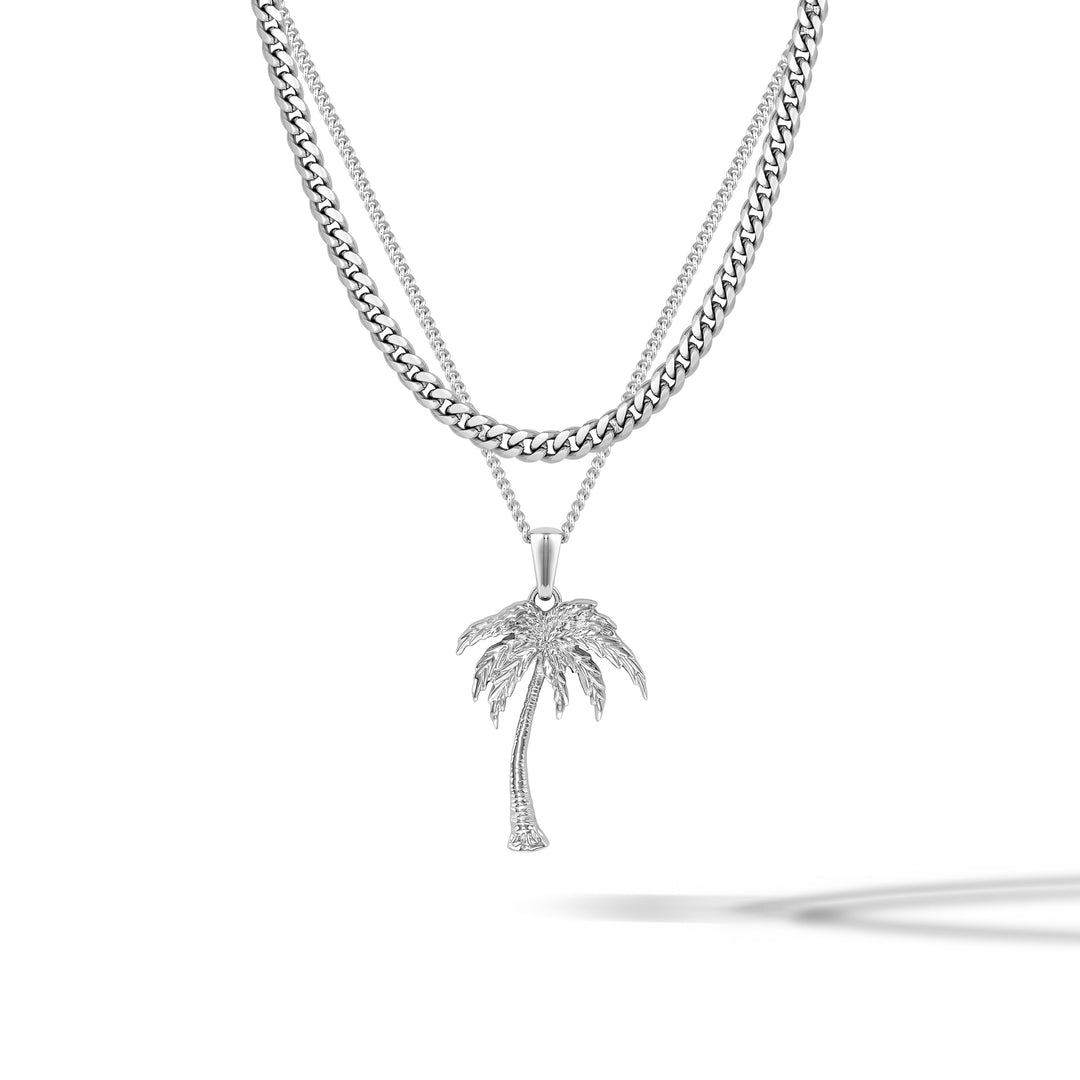 The Palm Tree Set - Silver