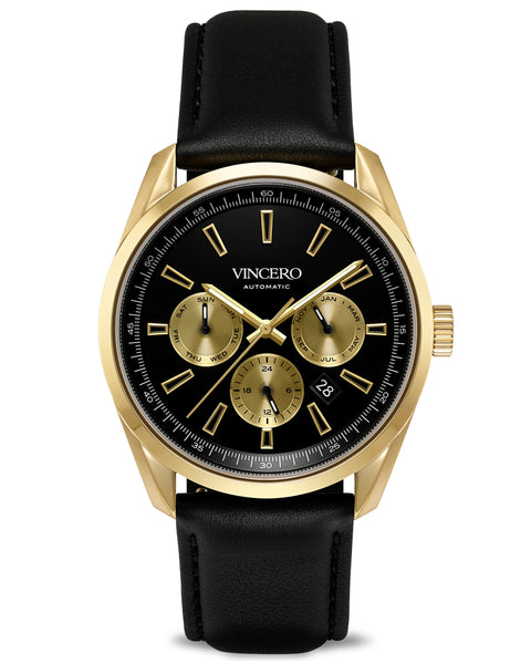 Vincero watches clearance black and gold