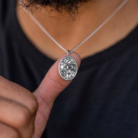 Rose Amulet Set - Sterling Silver