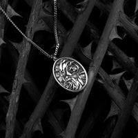 Rose Amulet - Sterling Silver