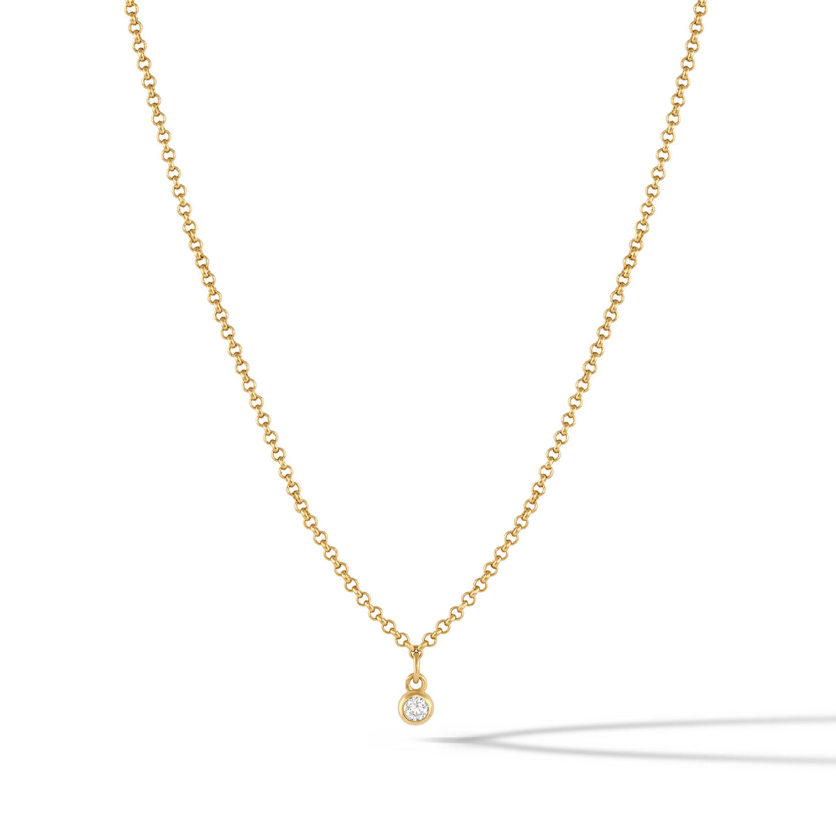 Sapphire Necklace - Gold