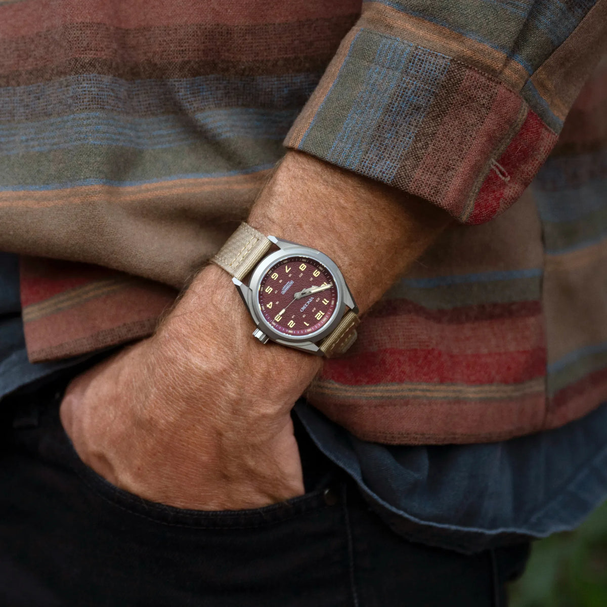 Scout titanium watch pocket shot