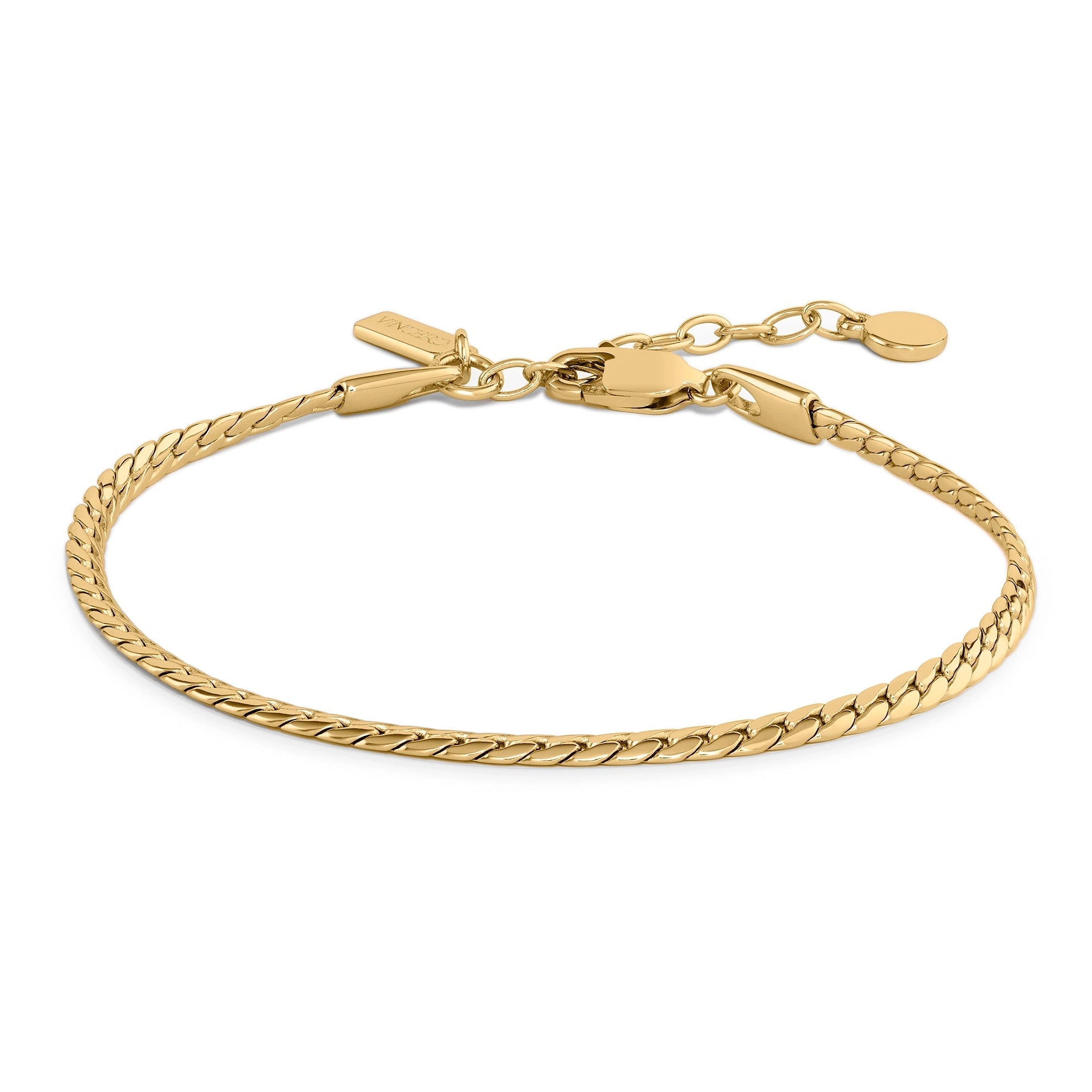 Womens Serpentine Bracelet - Gold | Vincero Collective