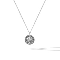 Star & Crescent Amulet - Sterling Silver