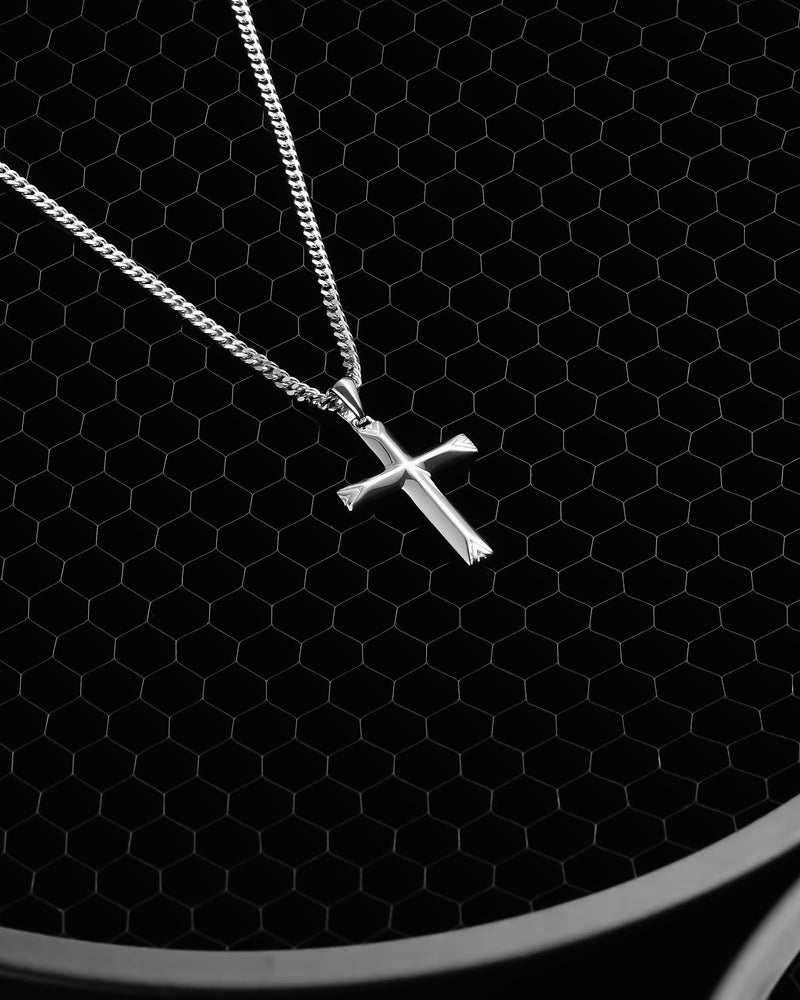 Cross Pendant - Silver