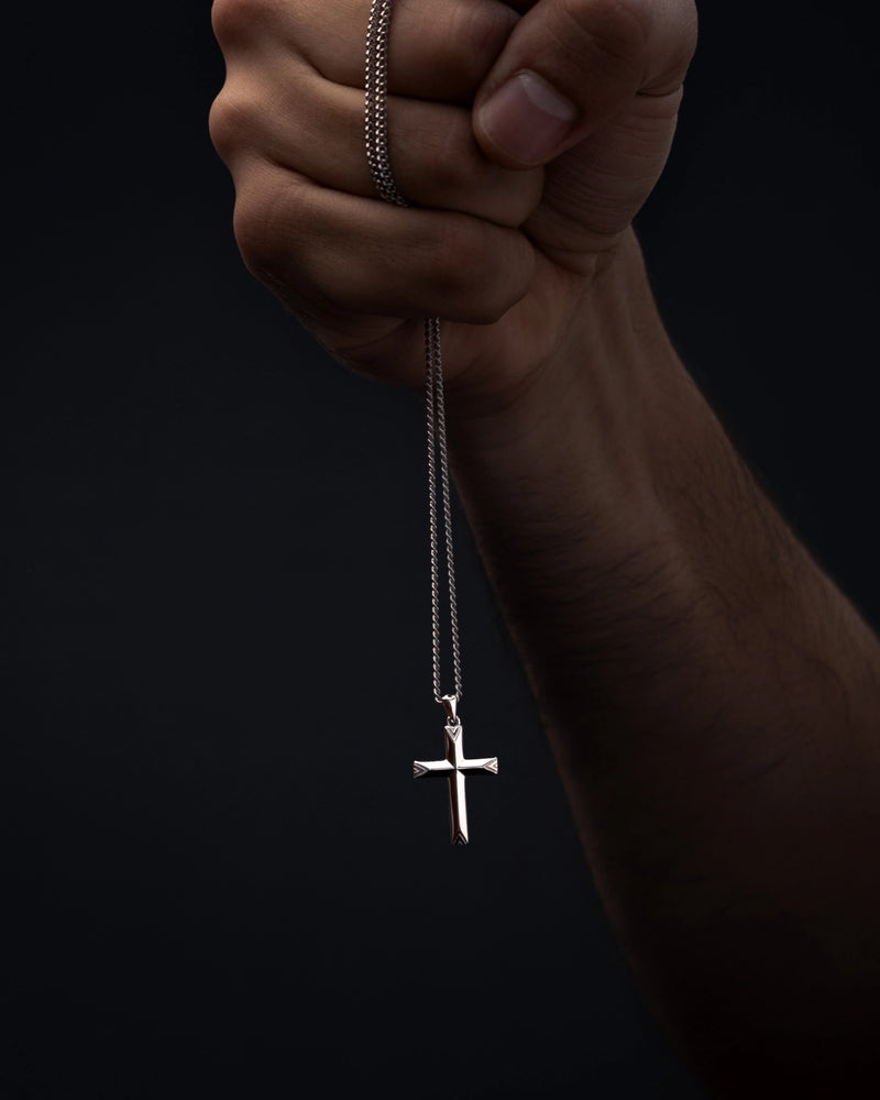 Cross Pendant - Silver