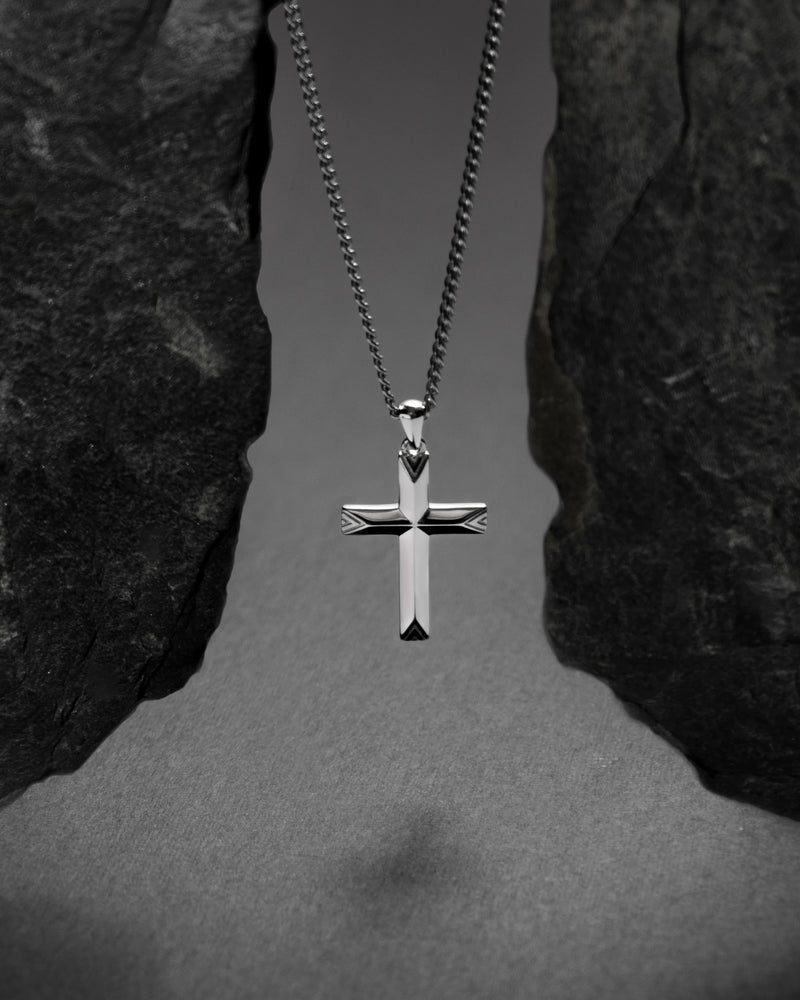 Cross Pendant - Silver