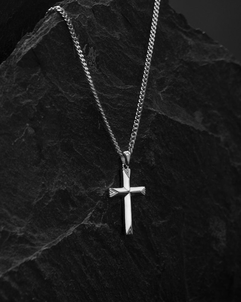 Cross Pendant - Silver