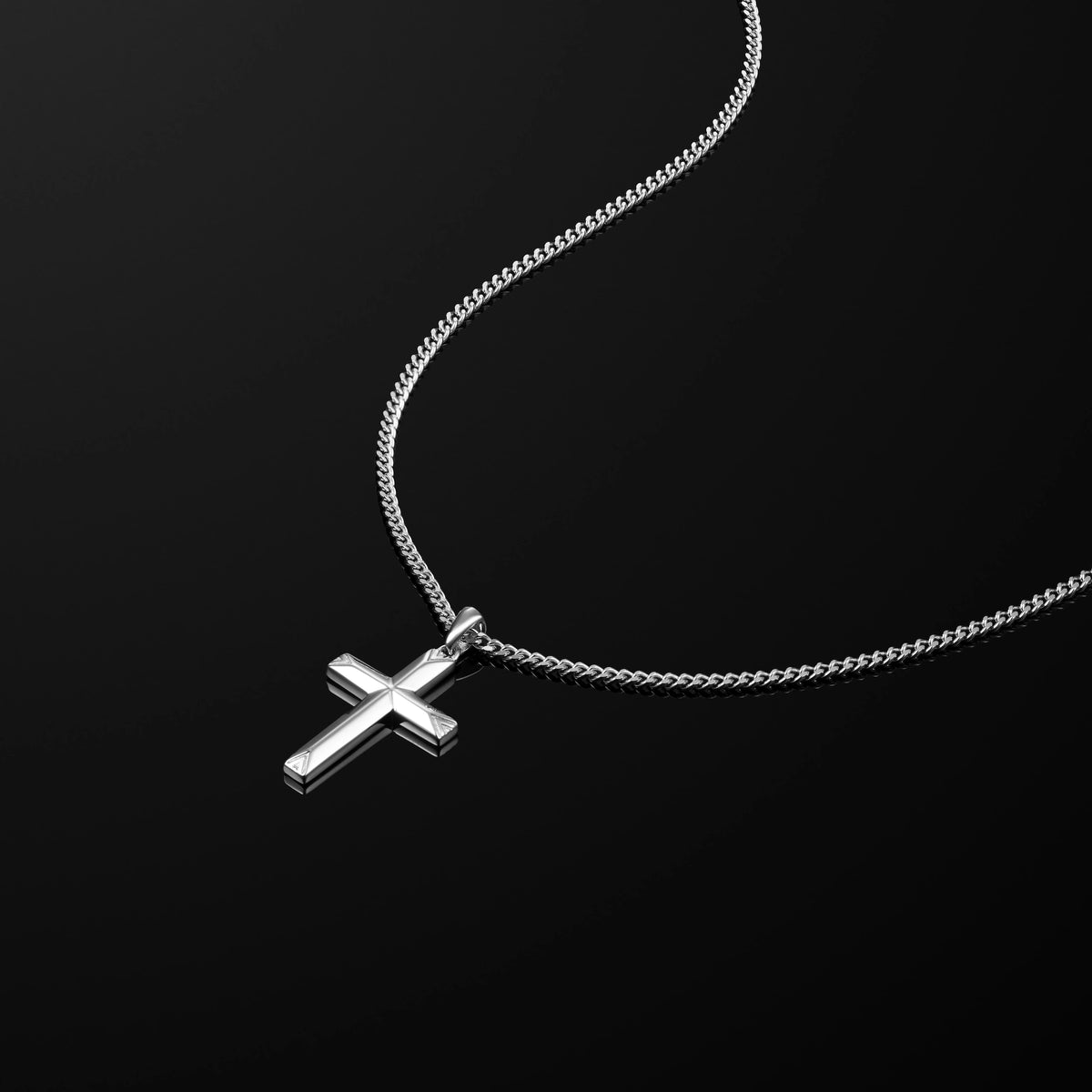 Silver Cross Pendant | Vincero Collective Silver Cross Pendant | Vincero Collective