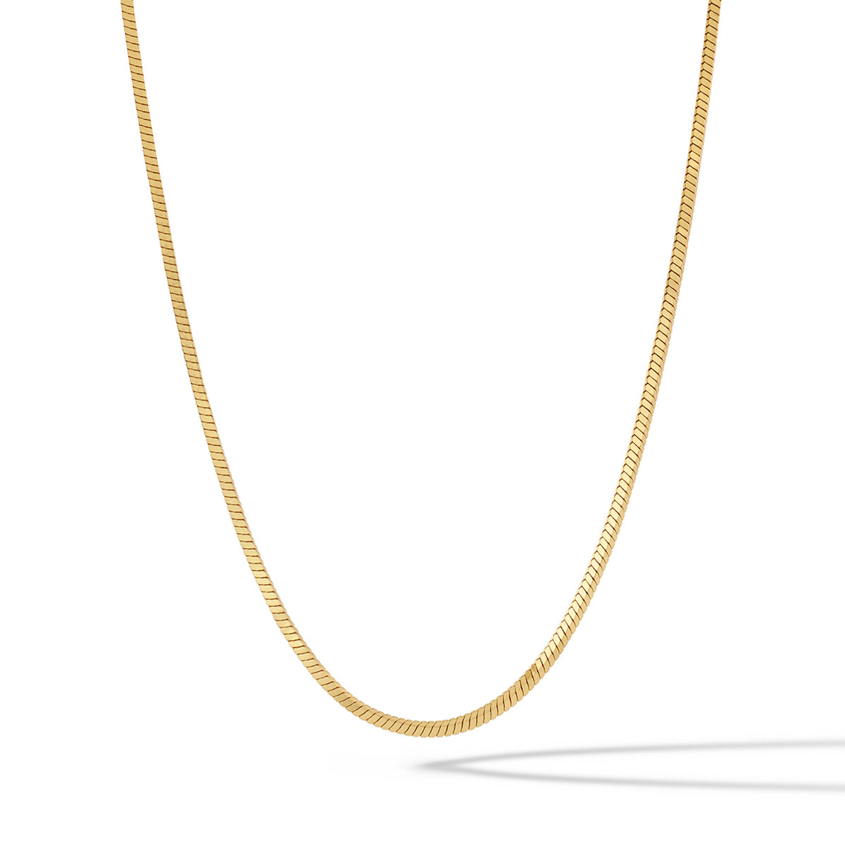 Snake Chain Necklace - Gold