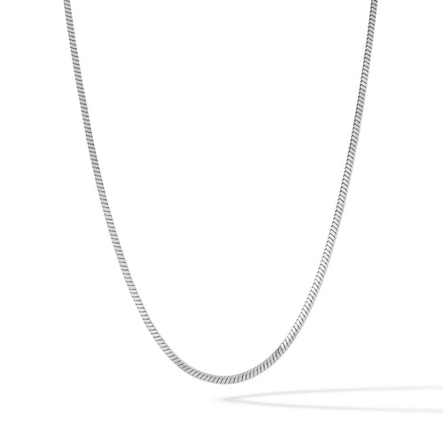 Snake Chain Necklace - Sterling Silver