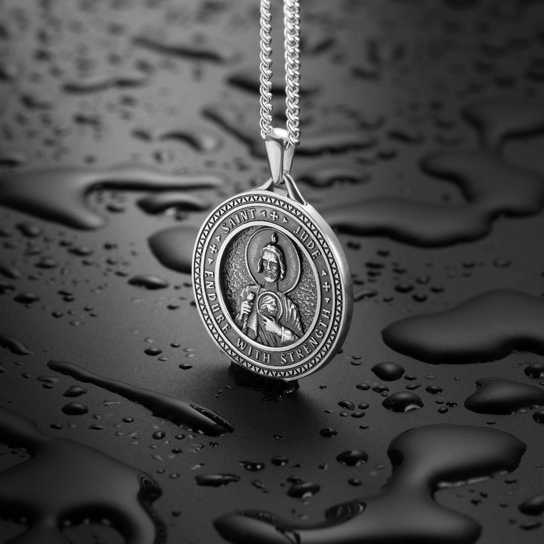 St. Jude Pendant - Sterling Silverhover image