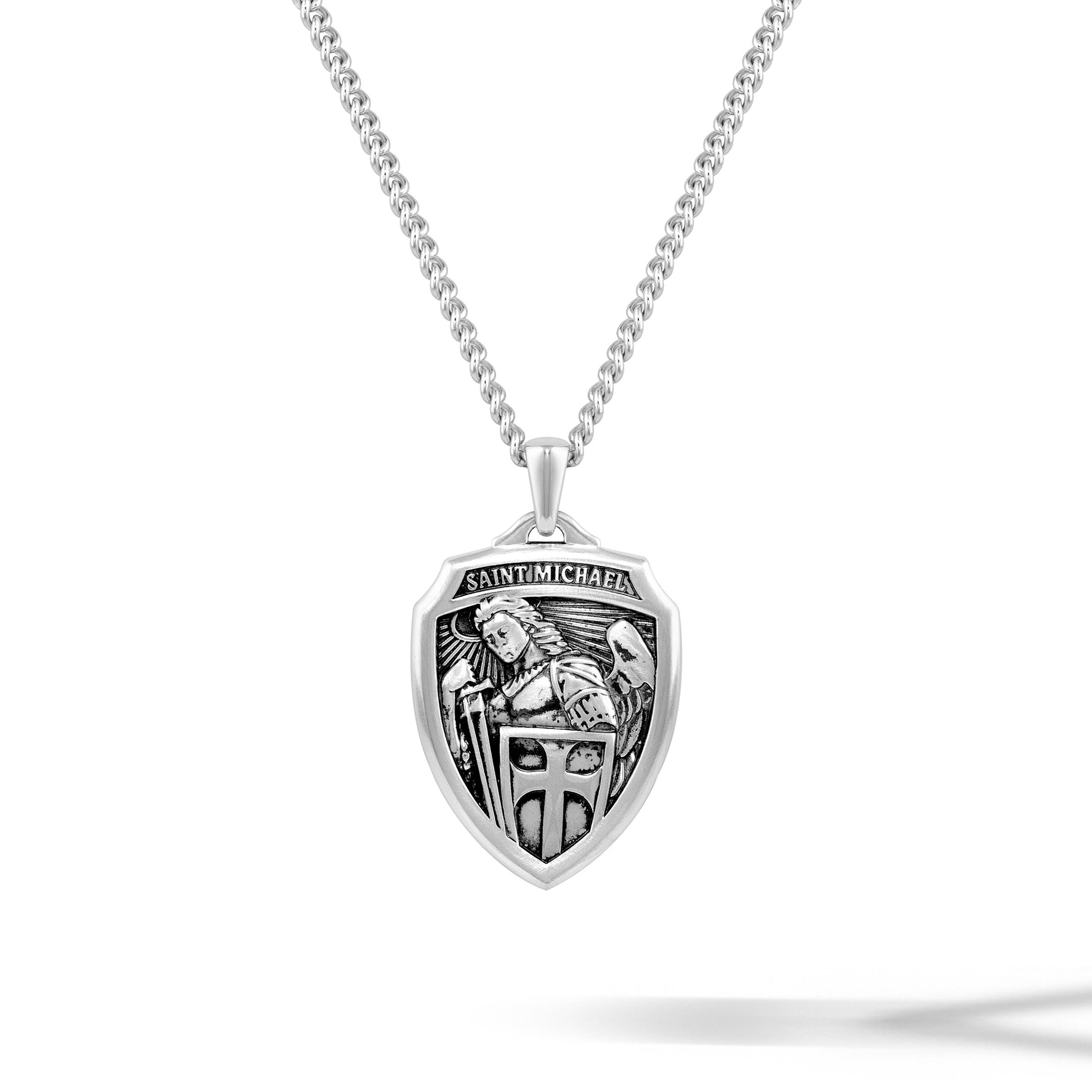 St. Michael Amulet - Sterling Silver| Vincero | Vincero Collective