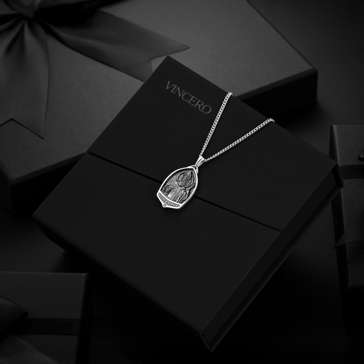 St. Patrick Pendant - Sterling Silver