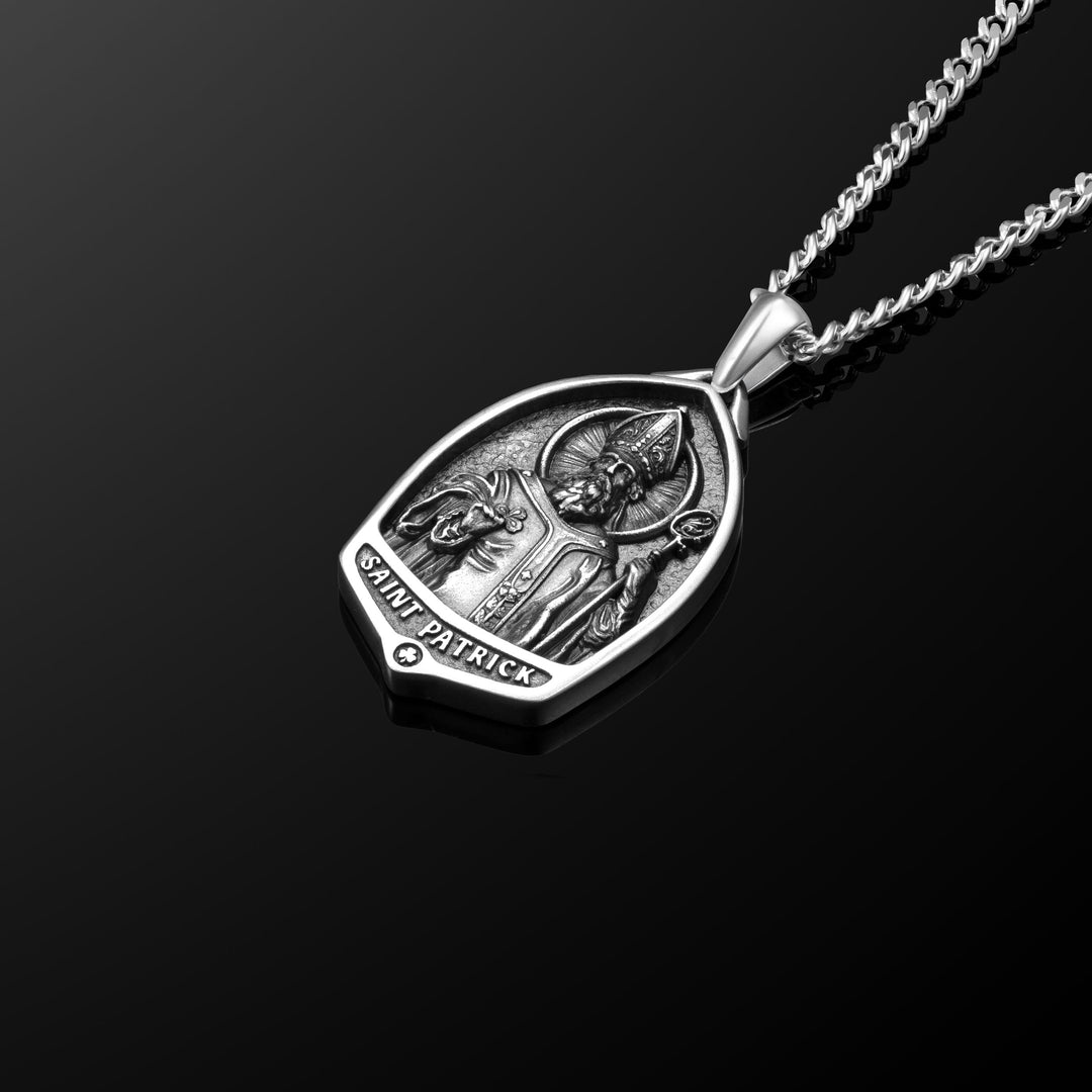 St. Patrick Pendant - Sterling Silverhover image