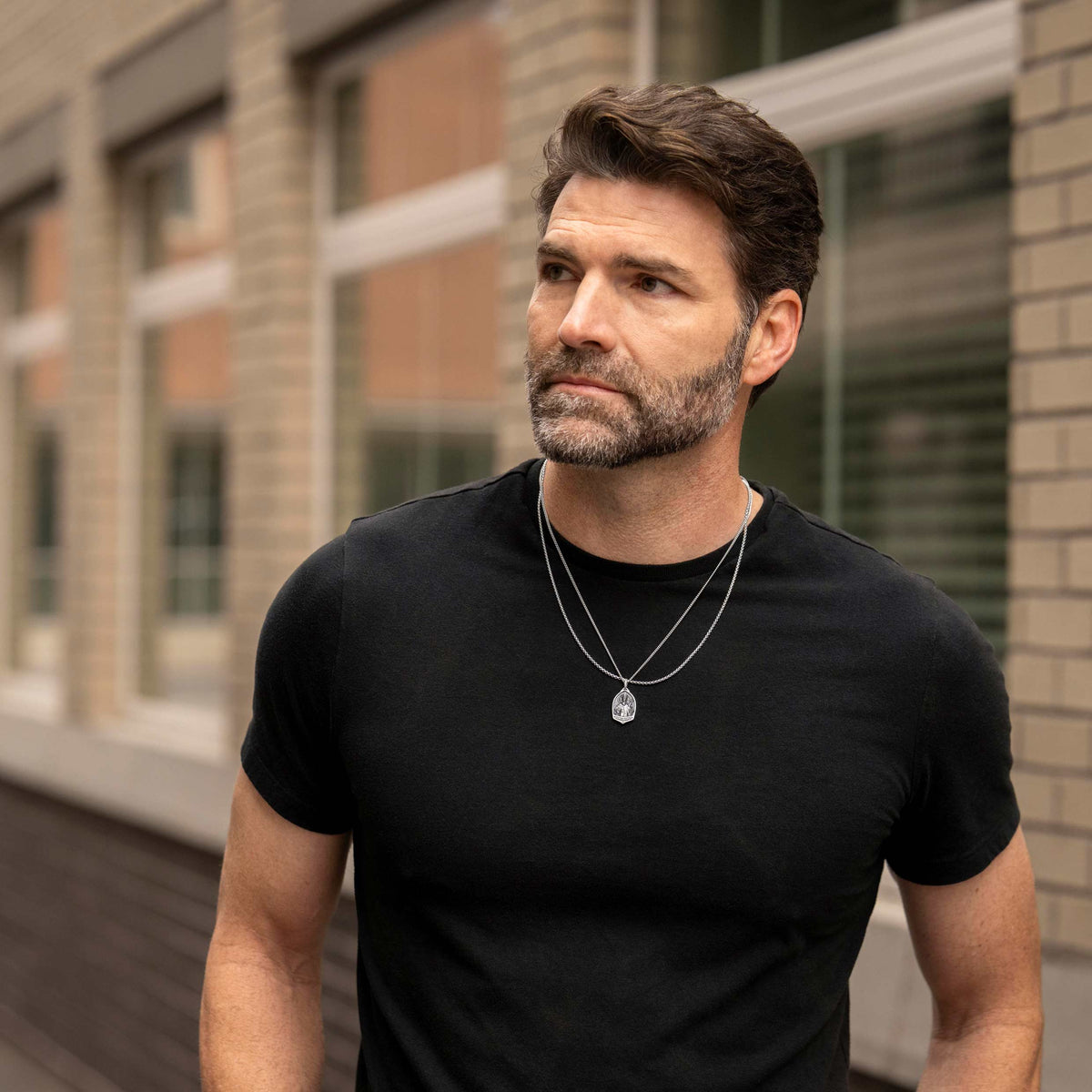 St. Patrick Pendant - Sterling Silver