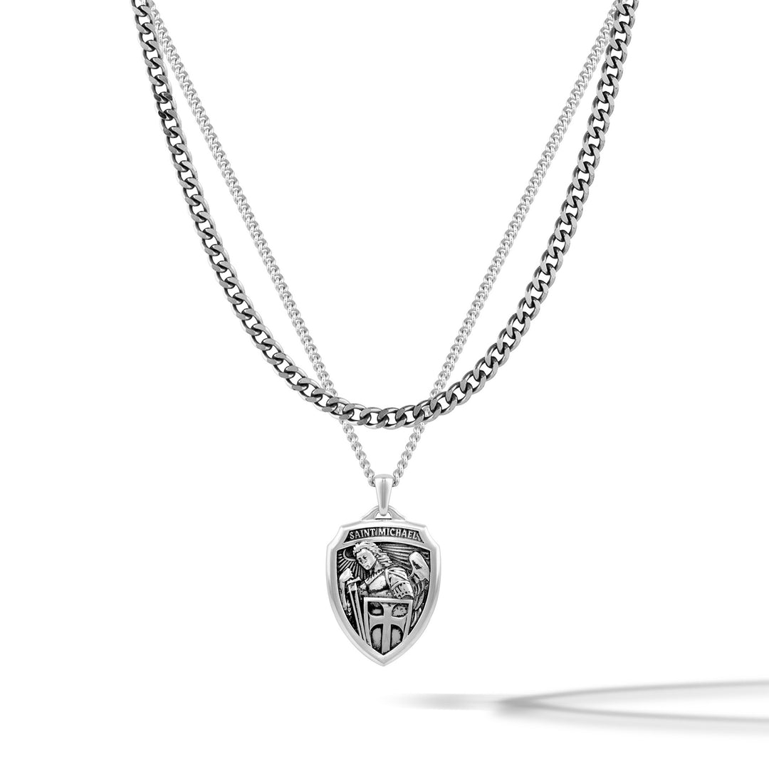 St. Michael Set - Sterling Silver Set