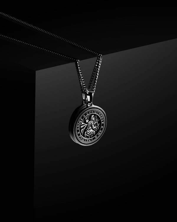 St. Christopher Pendant - Sterling Silverhover image